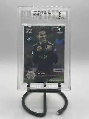 2020-21 Topps Now #20 Antony Early Rookie Card Manchester / Man Utd BGS 9 • £8