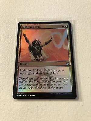 Lightning Helix Foil Ravnica Remastered RVR MTG Magic Gathering Pack Fresh • $1.50