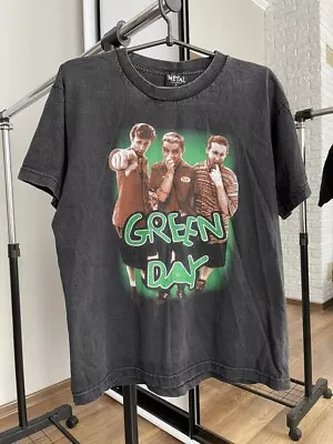 Green Day Vintage T-Shirt Tee 90s Rock Band Tour Size M • $40