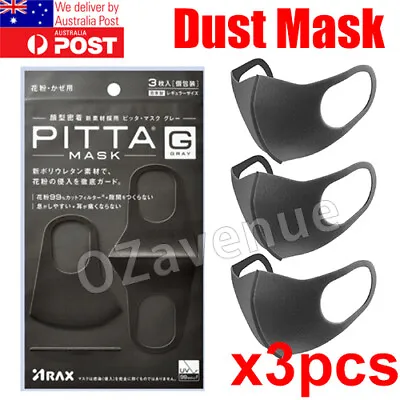 3pcs Washable Face Mask Mouth Masks Protective Reusable Summer Face Cover • $6.07