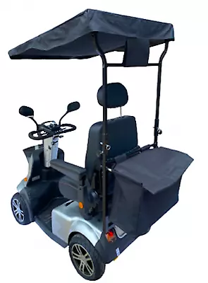 Canopy With Shopping Basket For Power Mobility Scooter-MINIAUTO • $599