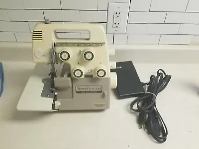 $149.99 • Buy Bernina Bernette 335 5-Spool Serger Overlock Sewing Machine Tested