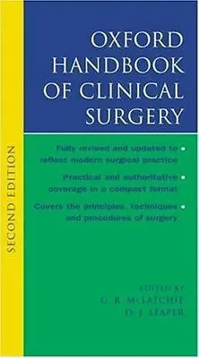 $7.32 • Buy Oxford Handbook Of Clinical Surgery (Oxford Handbooks Series)