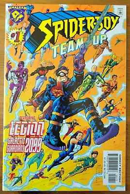 Spider-Boy Team-Up #1- Jose Ladronn DC/Marvel Comics (1997) Amalgam • $4.99