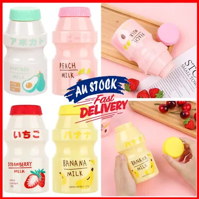 480ml Portable Yakult Water Bottles Fruit Milk Drinking Mugs Transparent Bottle • $10.67