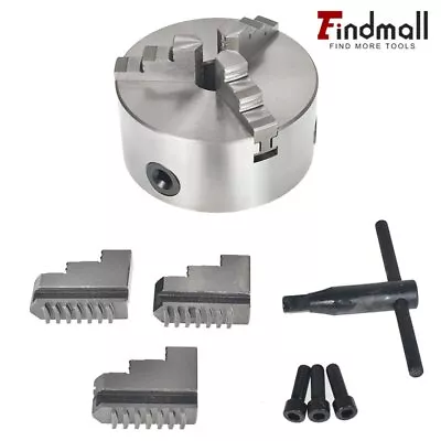 Findmall 5  Lathe Chuck K11-130 3-JAW SELF-CENTERING CHUCK • $64.48