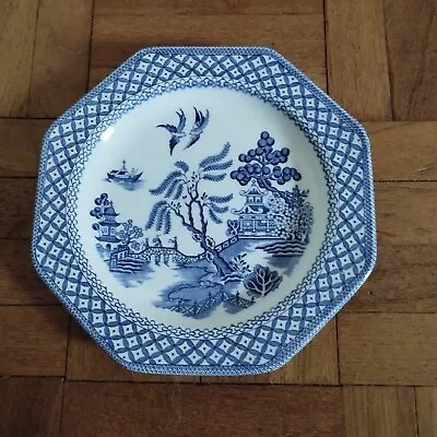 Royal Staffordshire Willow Ironstone J&G Meakin England 7  Side Plate GC See Pic • £7