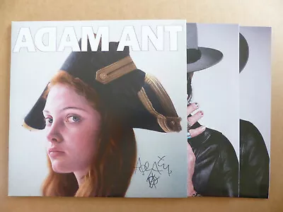 ADAM ANT Signed Autograph Signed ADAM ANT IS THE BLUEBLACK Vinyl Record • £179.60