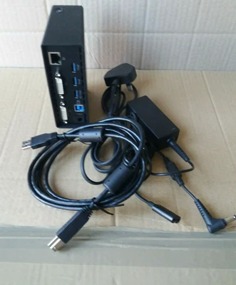 £18.95 • Buy Lenovo USB3.0 Docking Station Universal Port Replicator With AC Adapter.