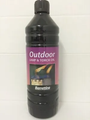 Oil Lamp 1 Litre Of Outdoor High Quality Premium  Torch And Lamp Oil New Ba • £7.25