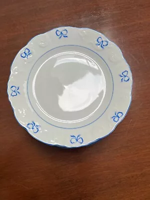 6 Vista Alegre Blue Ruban Salad Plates 7 3/4  • $170