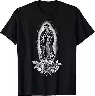 HOT! Our Lady Virgen De Guadalupe Virgin Mary T-Shirt Size S-5XL • $19.99