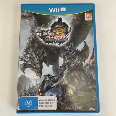 $39.95 • Buy Monster Hunter 3 Ultimate Nintendo Wii U PAL Complete With Manual