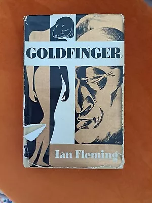  Goldfinger Ian Fleming Book Club 1st Edition James Bond 007 Hardback DJ 1959 • £9.99