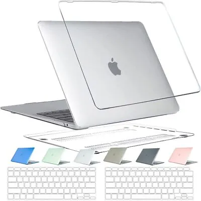 Apple MacBook Pro Air Cover Case Clear Protector 13 14 16 With Keyboard Cover Au • $19.99