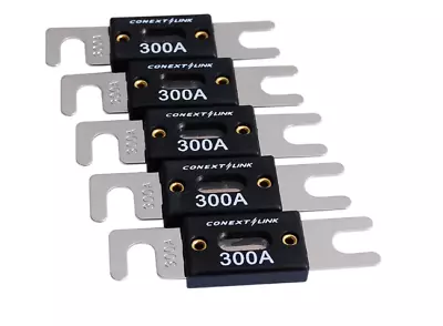 5 Pack Of 300 Amp ANL Fuse Nickel Plated Blade Free Fast Shipping New AU • $9.99