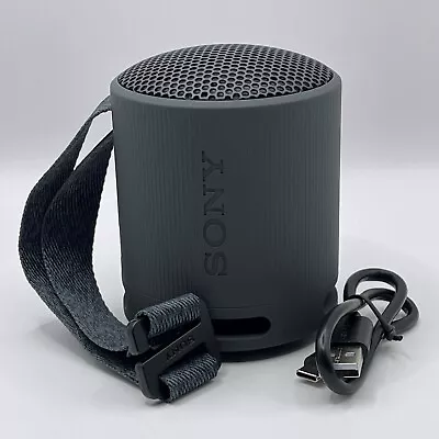 Genuine Sony SRSXB100B XB100 Portable Bluetooth Wireless Speaker (Black-Noir) • $26