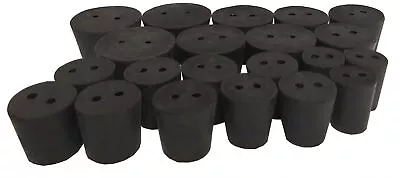 Rubber Stopper 1-Pound Set With 2-Hole Stoppers. • $22.06