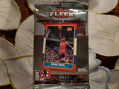 2006-07 Fleer Basketball Card Pack Possible Michael Jordan 1986 Rookie Auto-kobe • $159