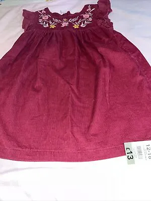 £1 • Buy Girls Dress 12 To 18 Months Pink New With Tags