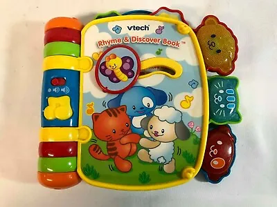 $35.22 • Buy VTech Baby Book Rhyme And Discover Toddler Toy Musical Learning Infant Kids