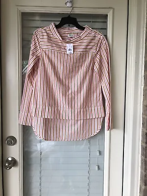J. Crew NWT Women’s Long Sleeves Shirt Size 00 0 2 4 6 8 MSRP $64.50 • $16.86