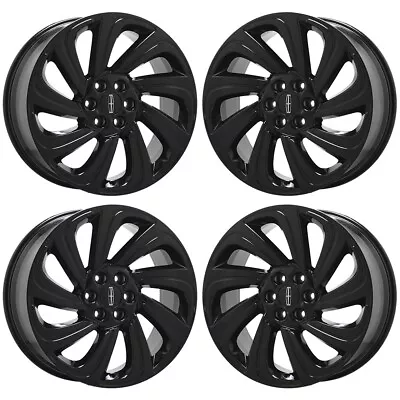 EXCHANGE 22  Lincoln Navigator Black Wheels Factory OEM 2022 2023 Set 10497 • $899