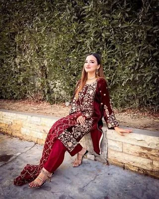 $101.43 • Buy Dress Bollywood Salwar Kameez Party Wear Indian Designer Wedding Pakistani