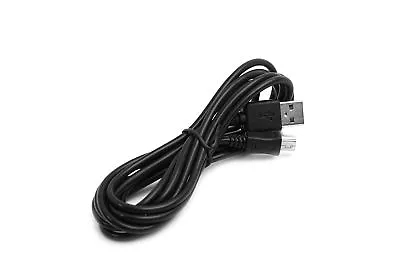 2m USB Data Charger Black Cable For Iluv  ICM10 / ICM15 / ICM20 WebCam Camera • £4.99