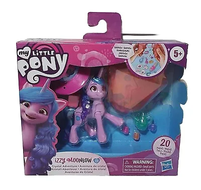 My Little Pony Crystal Adventure Izzy Moonbow Unicorn Horse Figure 20pcs Tea New • $14.99