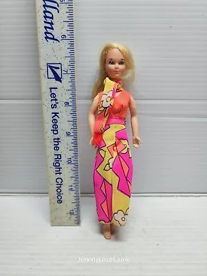 Vintage 1970 Topper Dawn Doll With Original Outfit Great Shape  • $40