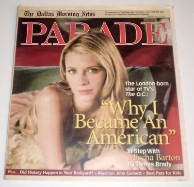 PARADE MAGAZINE ~ May 7 2006 ~ MISCHA BARTON ~ L-1-2 • $5.99