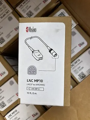 Masimo LNC MP10 10 Ft SPo2 Extension Adapter Patient Cable REF 2281 New • $17.99