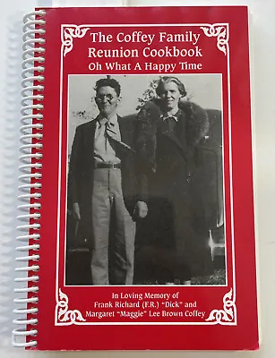 Morgantown North Carolina NC VTG Ethnic Cookbook Coffey Family Reunion Southern • $39.98