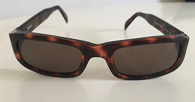 Vintage 1990s Donna Karan Brown Tortoiseshell Sunglasses 7903S Rare Frame • £26.50