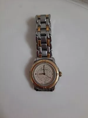 Vintage Michel Jordi Geneve Water-Resistant Womens Date Wristwatch Circa 1992  • $95