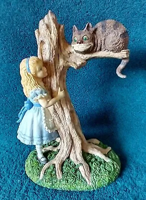 Alice In Wonderland Goebel Figurine Alice And Cat 1994 VINTAGE RARE • $79.95