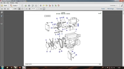 £29.99 • Buy Massey Ferguson 3085 Parts Catalog In PDF