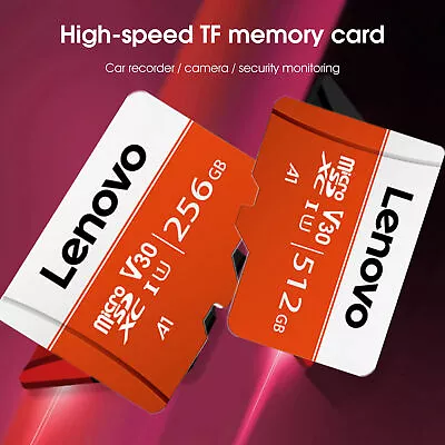 Micro SD Card Lenovo Ultra Extreme 128/256/512GB/1TB Class10 Memory High Speed • $20.24