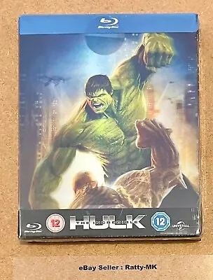 The Incredible Hulk - Uk Exclusive Lenticular Blu Ray Steelbook - New & Sealed • £44.99