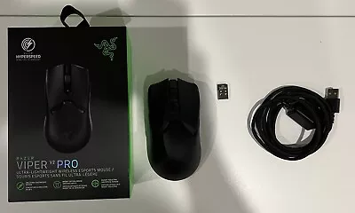 Razer Viper V2 Pro Wireless Optical Gaming Mouse - Black - Excellent Condition • $51