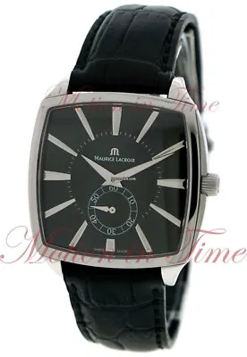 Maurice Lacroix Miros Coussin Peseux Black Dial - Steel On Strap • £1335.15