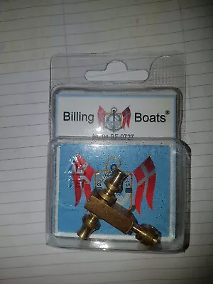 BILLING BOATS - BF-0727 Brass Winch (1) 33 X 33mm BRAND NEW • $14