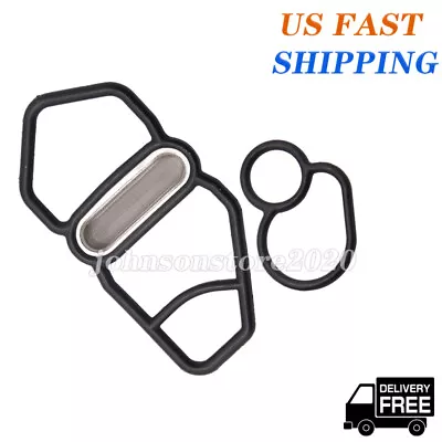 D16Z6 B18C1 B16A2 B18C5 For DOHC VTEC SPOOL VALVE SOLENOID GASKET UPPER & LOWER  • $9.49