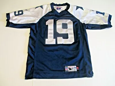 Dallas Cowboys 19 Miles Austin Reebok NFL Boy Medium 12-14 Sewn Throwback Jersey • $14.99