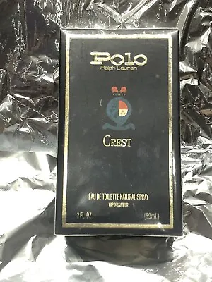 Polo Crest Ralph Lauren Discontinued Eau De Toilette Spray 59ml Sealed  • £110