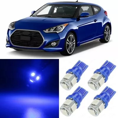 10 X Ultra Blue Interior LED Lights Package For 2012-2017 Hyundai Veloster +TOOL • $11.99