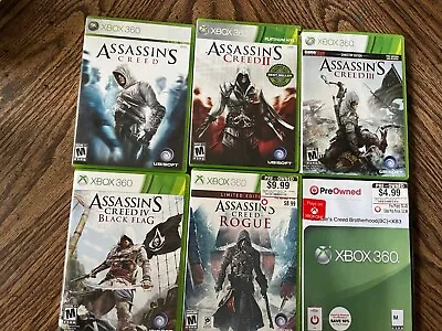 $30 • Buy Xbox 360 Assassin's Creed - 6 Games