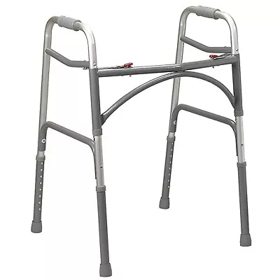 Bariatric Heavy Duty Folding Walking Frame Zimmer Walker - Max Weight 35 Stone • £69.99