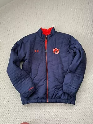 Auburn Tigers Team Issued Player Issued Under Armour Large Insulated Jacket • $75